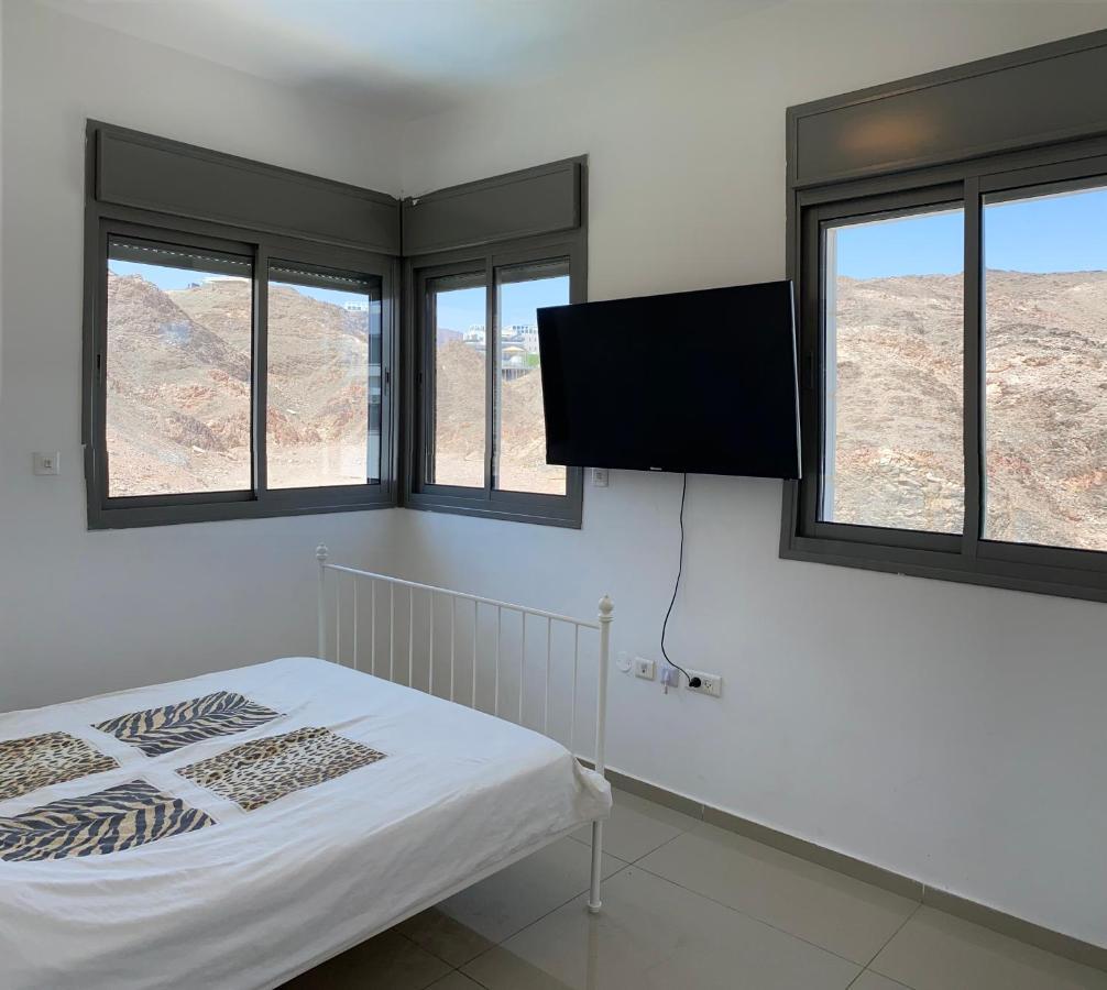 Ferienwohnung Stunning Penthouse With Sea Views And Private Heated Pool Eilat Exterior foto